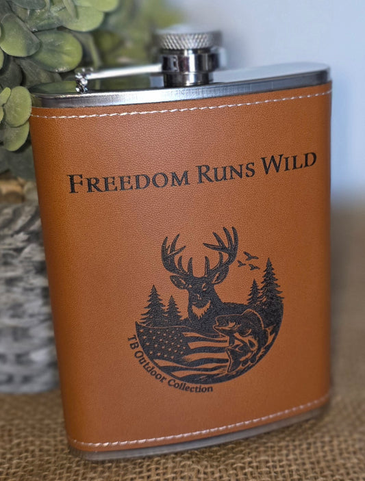 Freedom Runs Wild - Flask