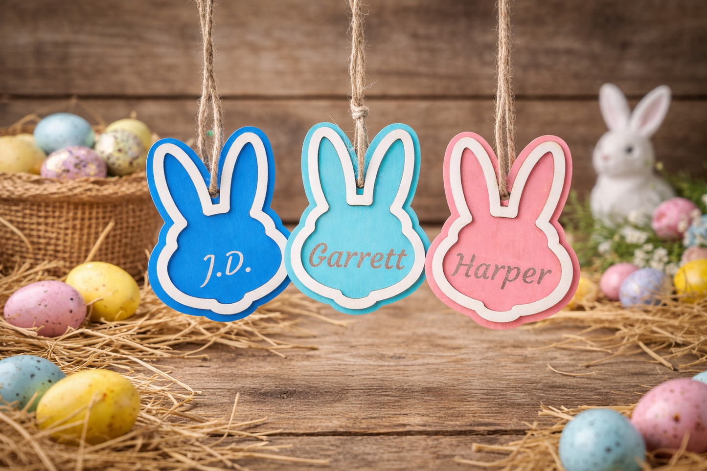 Bunny Name Tags