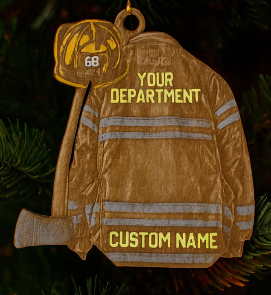 🔥Personalized Firefighter Ornaments🔥